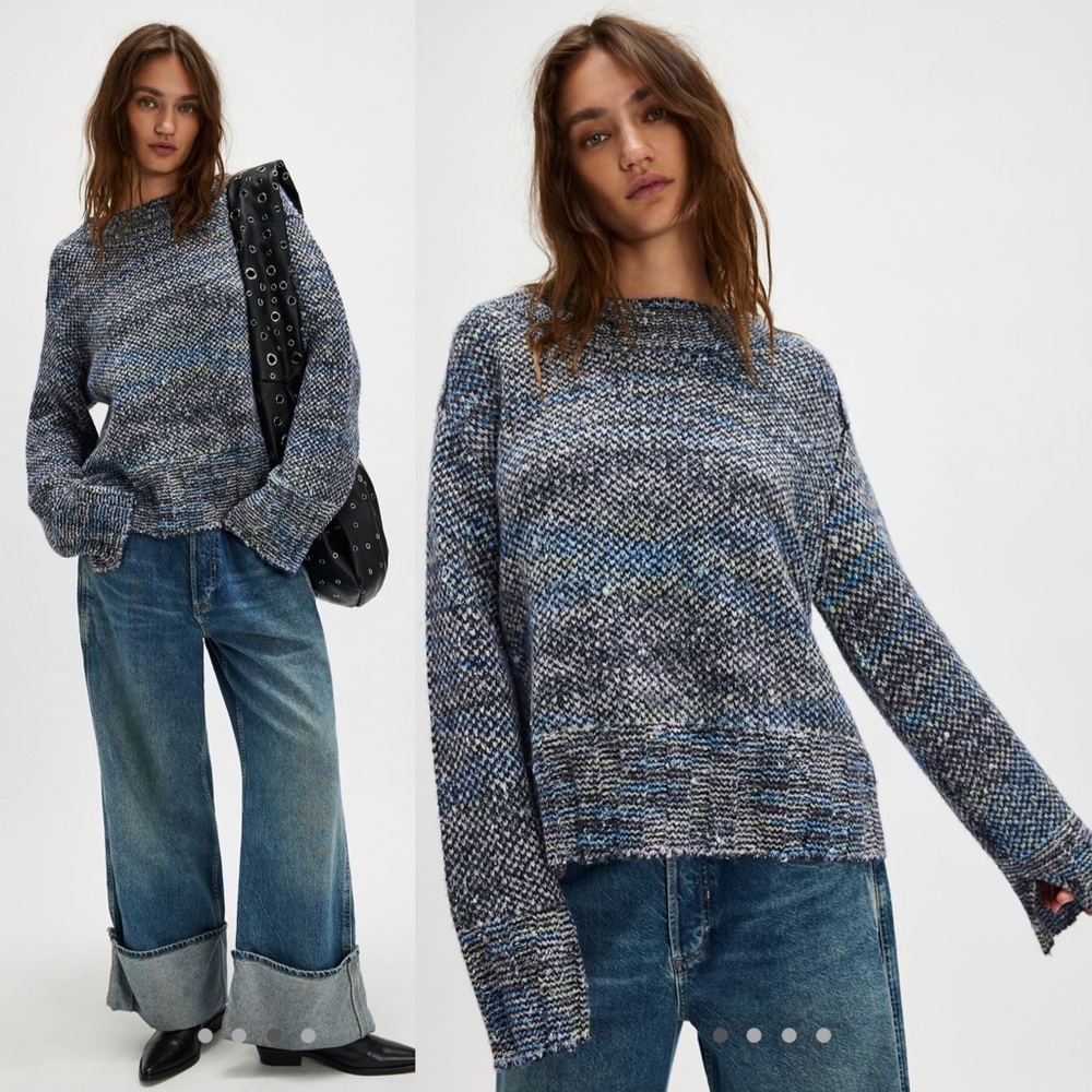 Free people Cotton Candy Pullover
